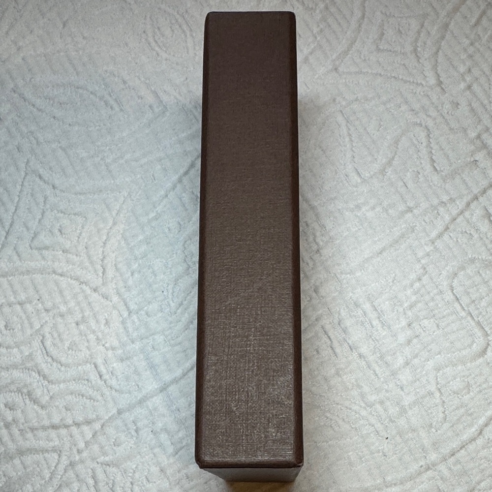Louis Vuitton Chocolate Brown Box with jewelry pouch - Picture 9 of 10